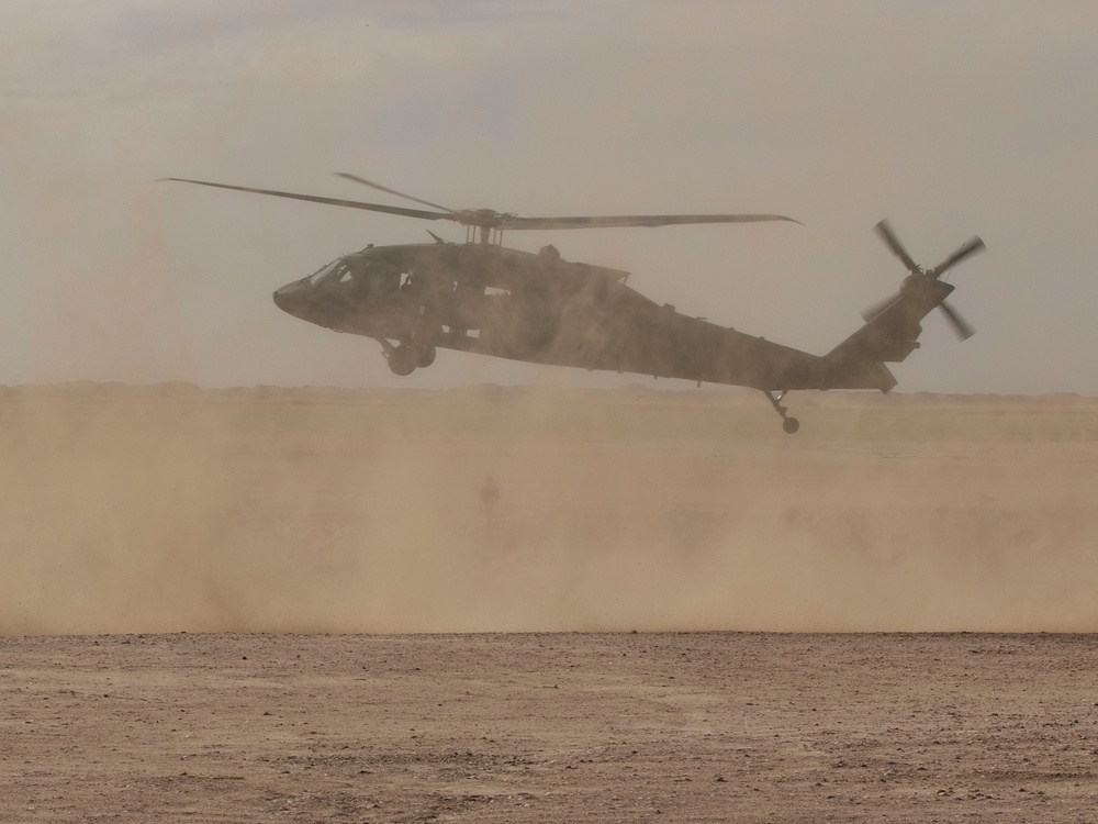 Task Force Spartan Crisis Response Task Force trains in Kuwait