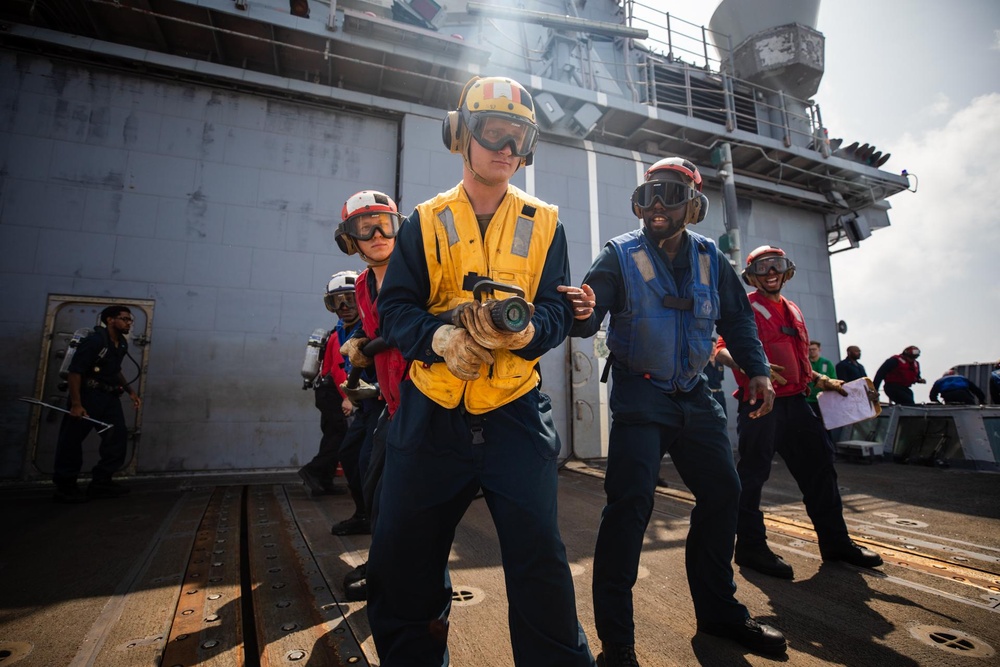 Bunker Hill Aviation Firefighting Drill