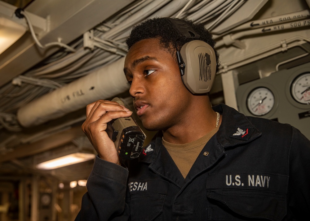Sailors Conduct Engineering Training Aboard USS John Finn (DDG 113)