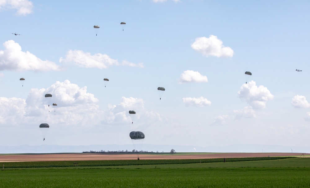 Special Operations Command Europe Airborne Jump