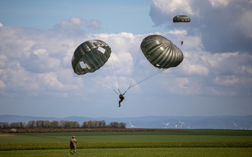 Special Operations Command Europe Airborne Jump