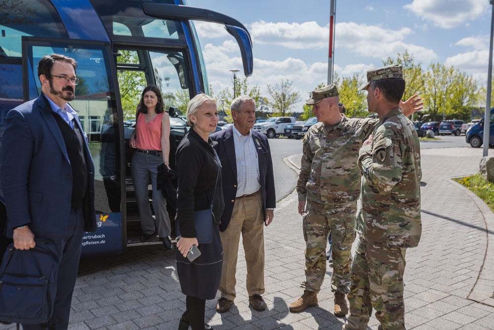 Reps. Addison Wilson and Victoria Spartz Visit Grafenwoehr