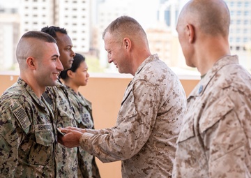 Gators earn Fleet Marine Force Warfare Insignia