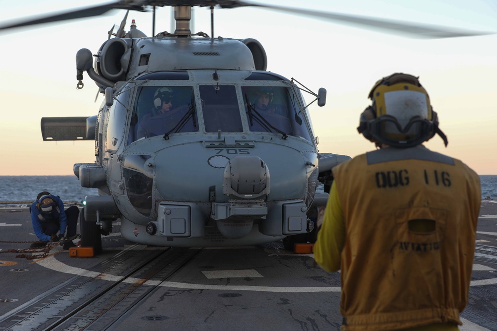 USS Thomas Hudner Deploys With GRFCSG