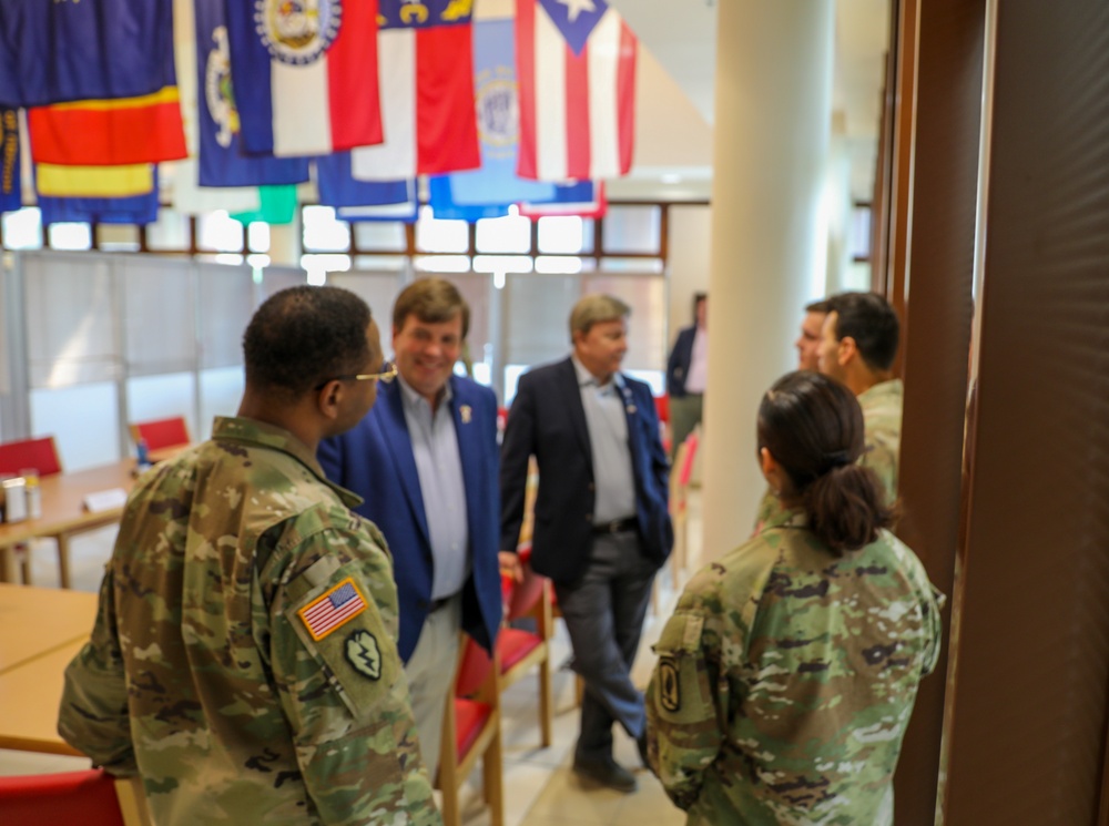 Congressional visit to SETAF-AF