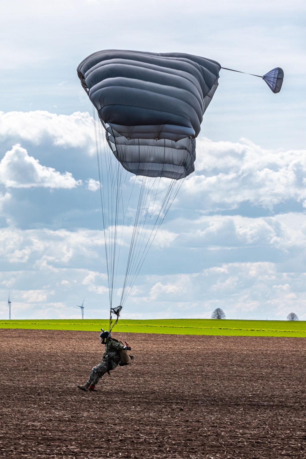 SOCEUR Paratroopers Jump Near Alzey, Germany