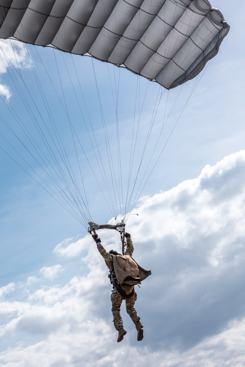 SOCEUR Paratroopers Jump Near Alzey, Germany