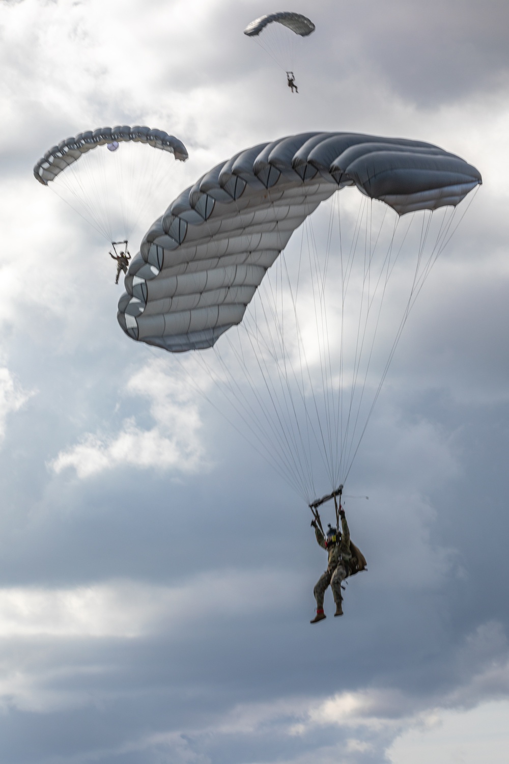 SOCEUR Paratroopers Jump Near Alzey, Germany