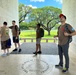 Makin Island Chiefs Visit American Cemetery