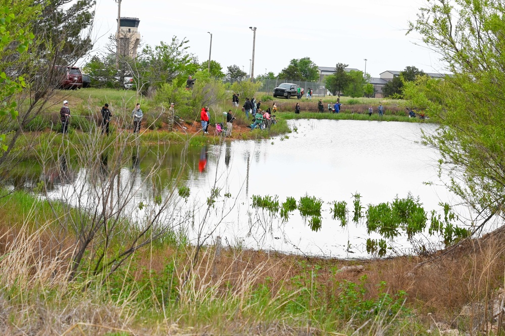 97 CES keeps it ‘reel’ during Earth Day fishing derby