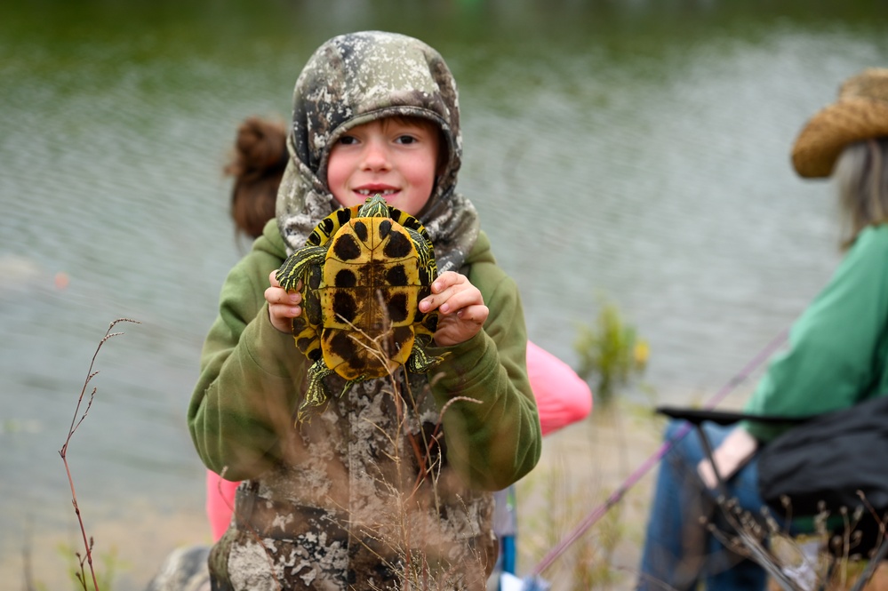 97 CES keeps it ‘reel’ during Earth Day fishing derby