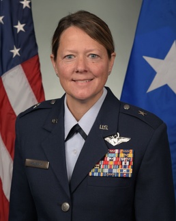 First female general officer in the Georgia Air National