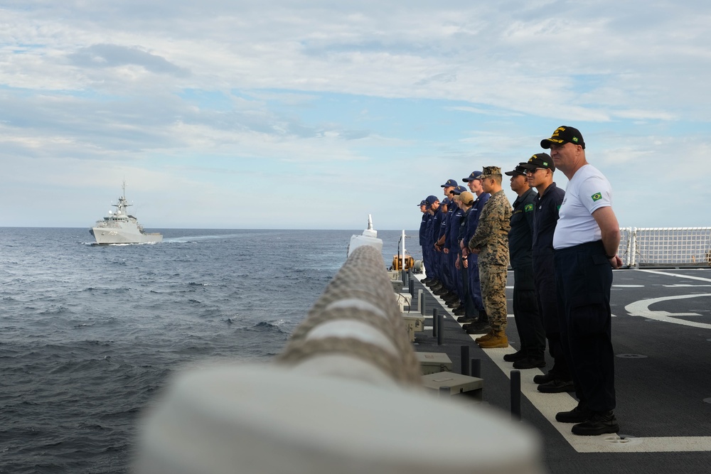 Deepening partnership: Marines deploy aboard U.S. Coast Guard Cutter Stone