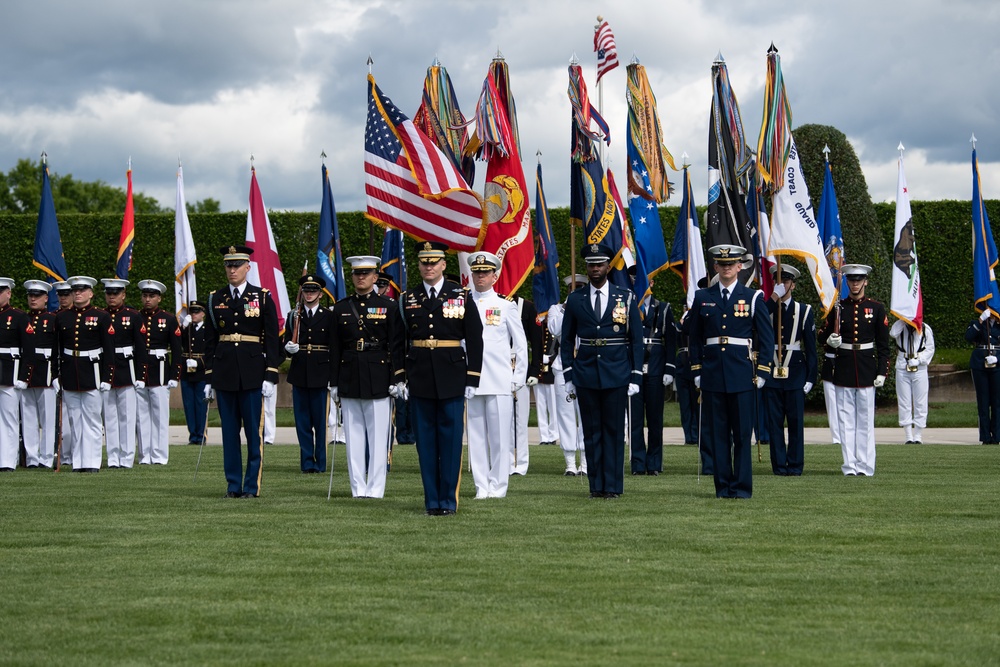 Armed Forces Full Honors Arrival ceremony in honor of the president of the Philippines, Ferdinand Romualdez Marcos Jr.