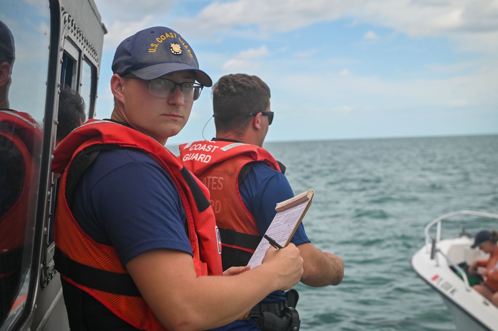 Coast Guard Station Marathon conducts recreational vessel boardings