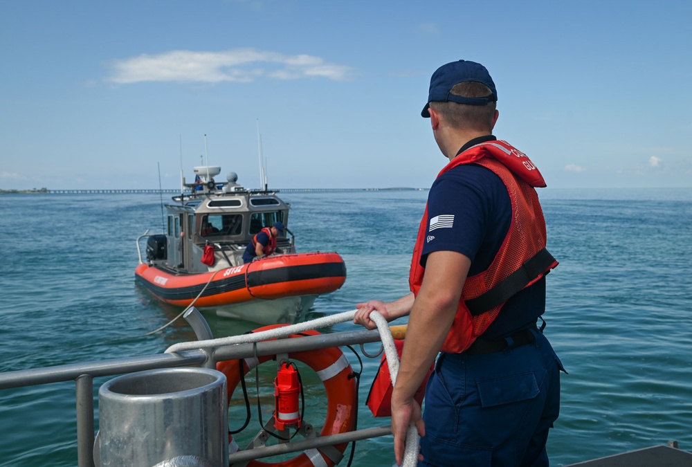 Coast Guard Station Marathon conducts training operations