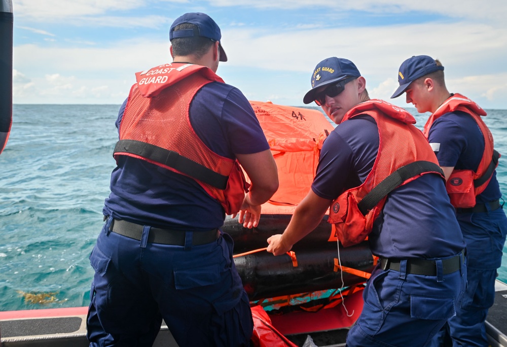 Coast Guard Station Marathon rescues two mariners from capsized vessel