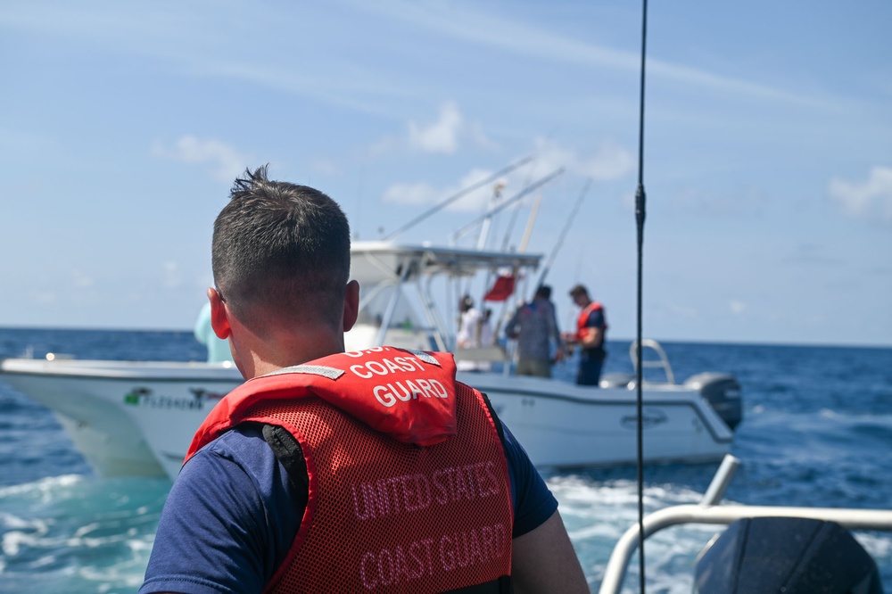 Coast Guard Station Marathon conducts recreational vessel boardings