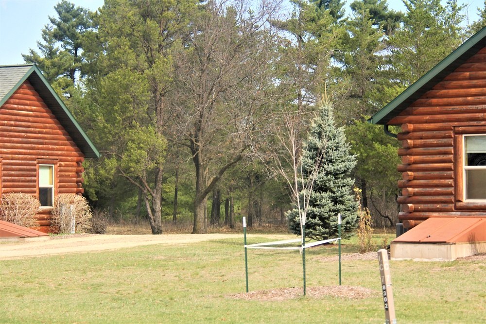 Cabins at Fort McCoy's Pine View Campground