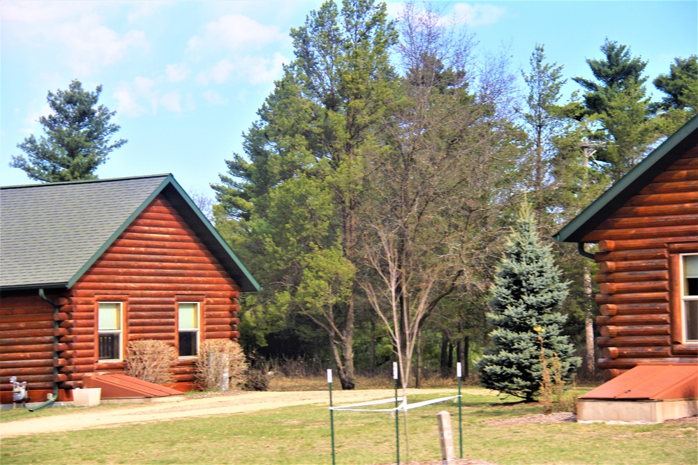 Cabins at Fort McCoy's Pine View Campground