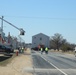 Contractors move fourth World War II-era barracks to new location in April 2023