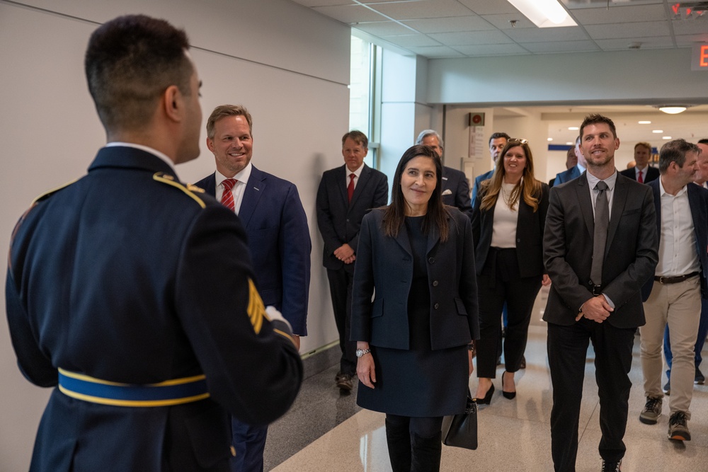 NASCAR/Charlette Motor Speedway/Coca-Cola leaders meet with Senior Defense Leadership