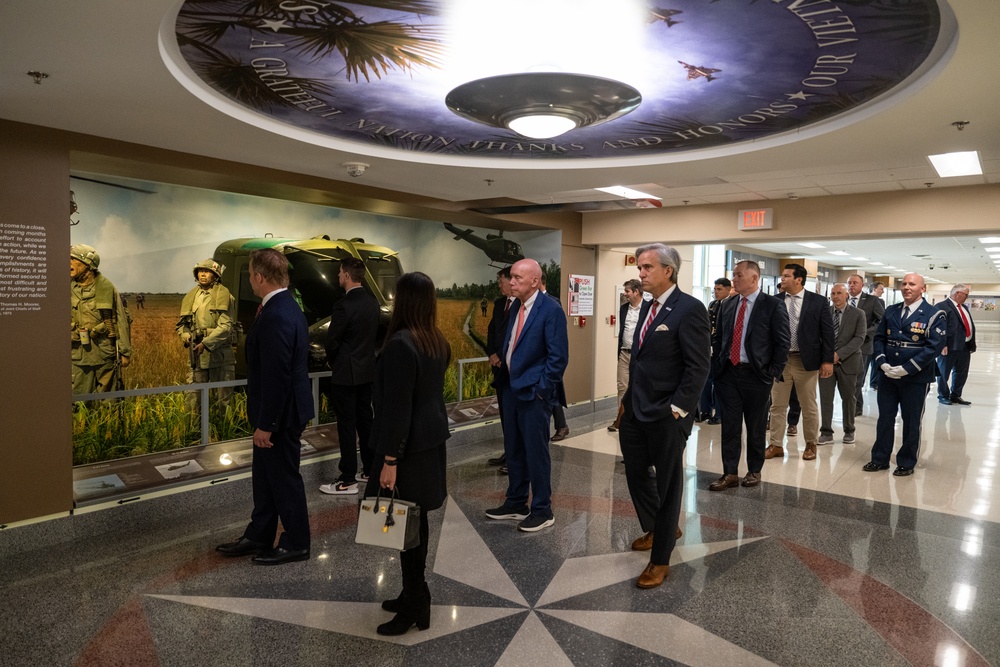 NASCAR/Charlette Motor Speedway/Coca-Cola leaders meet with Senior Defense Leadership