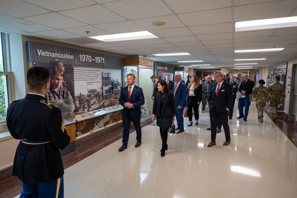 NASCAR/Charlette Motor Speedway/Coca-Cola leaders meet with Senior Defense Leadership