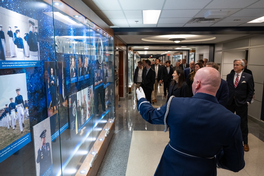 NASCAR/Charlette Motor Speedway/Coca-Cola leaders meet with Senior Defense Leadership