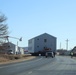 Contractors move fourth World War II-era barracks to new location in April 2023