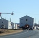 Contractors move fourth World War II-era barracks to new location in April 2023