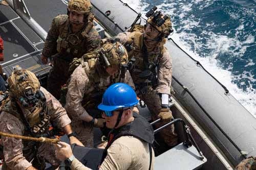 MSPF conducts VBSS during ARGMEUEX