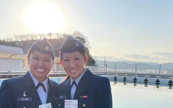 U.S. Coast Guard Academy cadets visit Japan