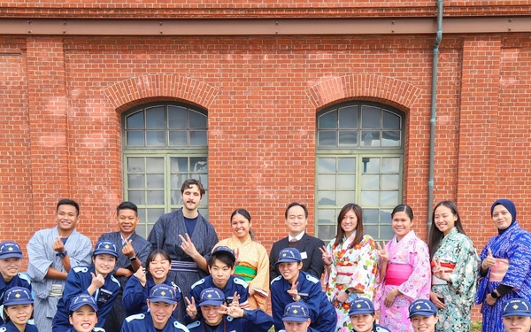 U.S. Coast Guard Academy cadets visit Japan