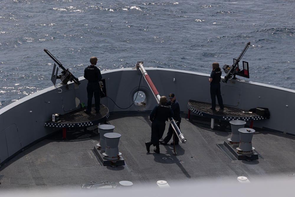 DATF conducts Straight Transit During ARGMEUEX