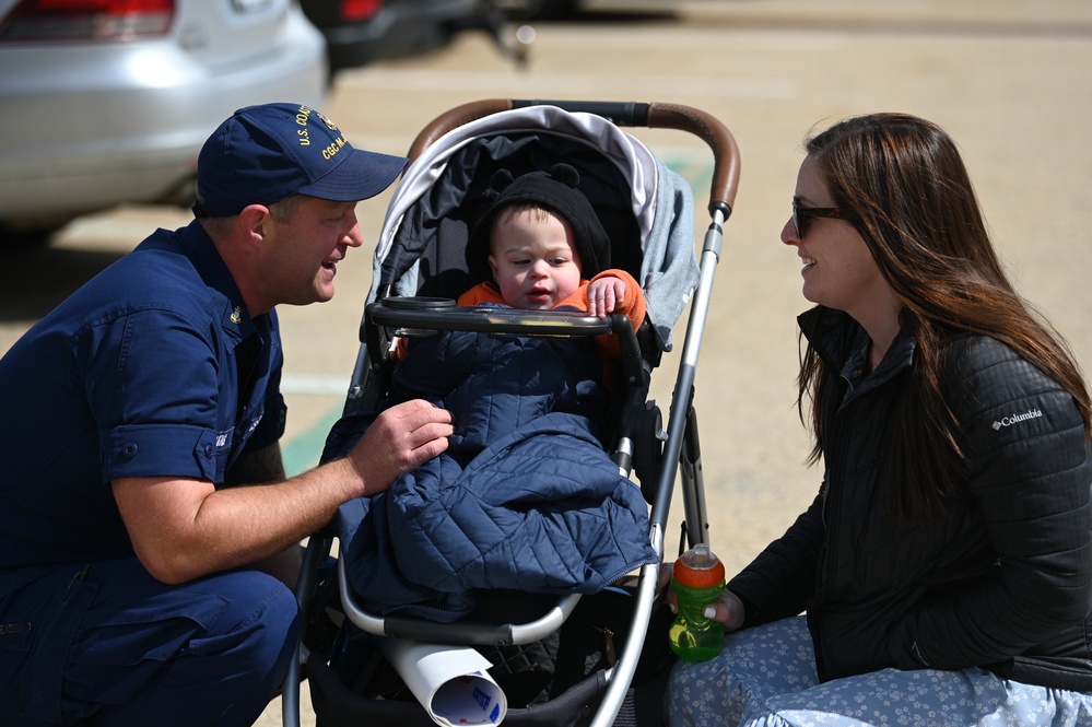 CGC Maurice Jester arrives in Boston