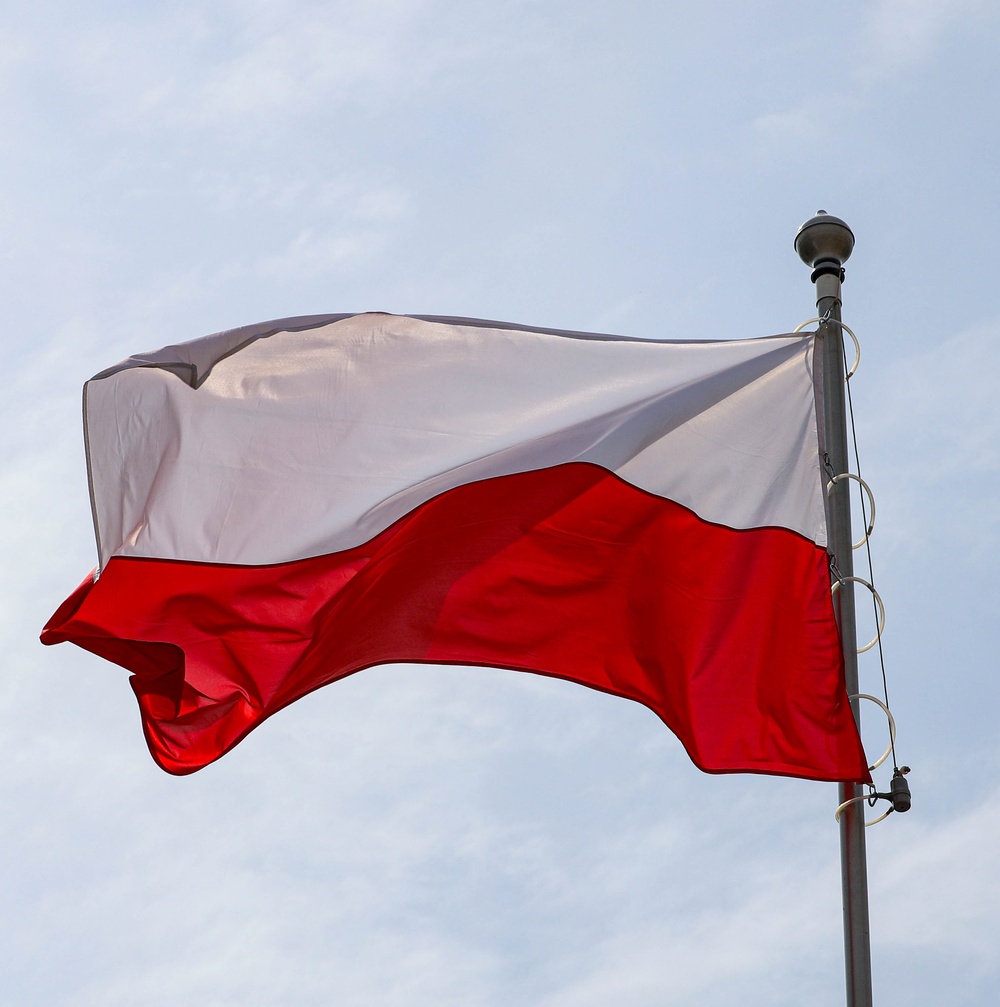 4ID Celebrates Flag Day with Poland in Bolesławiec