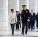 Philippine President Ferdinand R. Marcos Jr. Participates in an Armed Forces Full Honors Wreath-Laying Ceremony at the Tomb of the Unknown Soldier