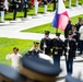 Philippine President Ferdinand R. Marcos Jr. Participates in an Armed Forces Full Honors Wreath-Laying Ceremony at the Tomb of the Unknown Soldier