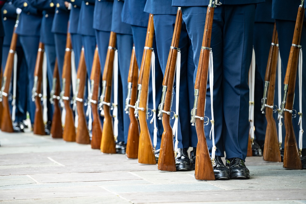 Philippine President Ferdinand R. Marcos Jr. Participates in an Armed Forces Full Honors Wreath-Laying Ceremony at the Tomb of the Unknown Soldier