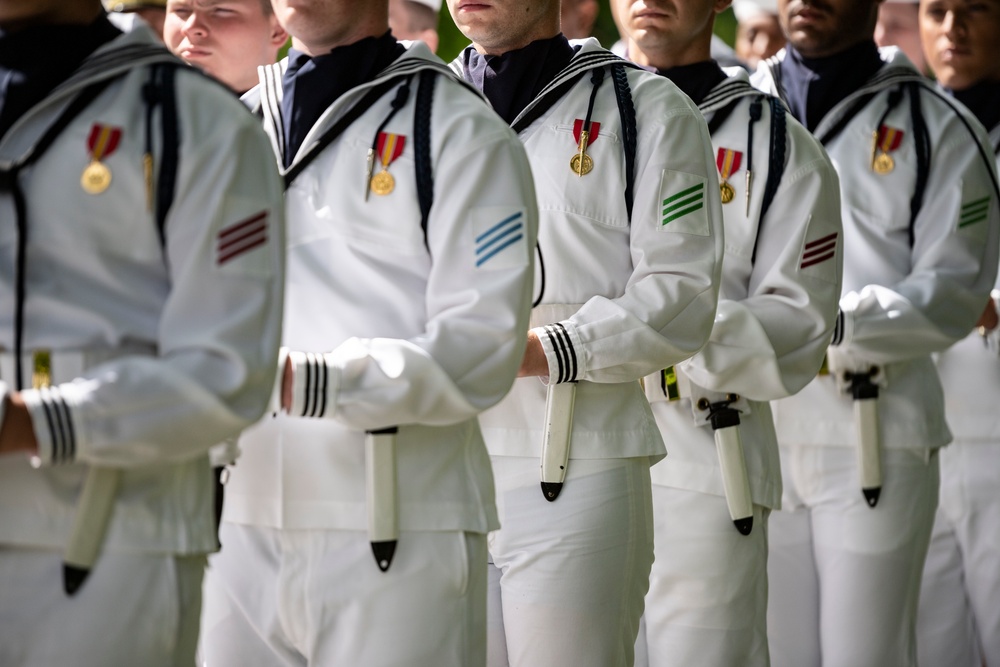 Philippine President Ferdinand R. Marcos Jr. Participates in an Armed Forces Full Honors Wreath-Laying Ceremony at the Tomb of the Unknown Soldier