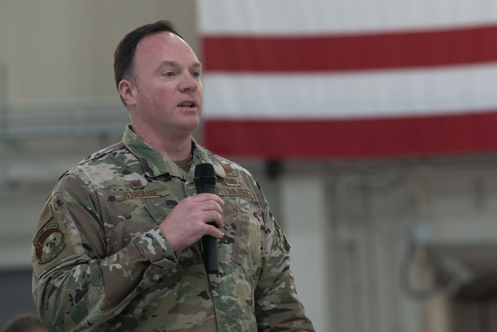 Senior Master Sgt. Southworth promotes to Chief Master Sgt.