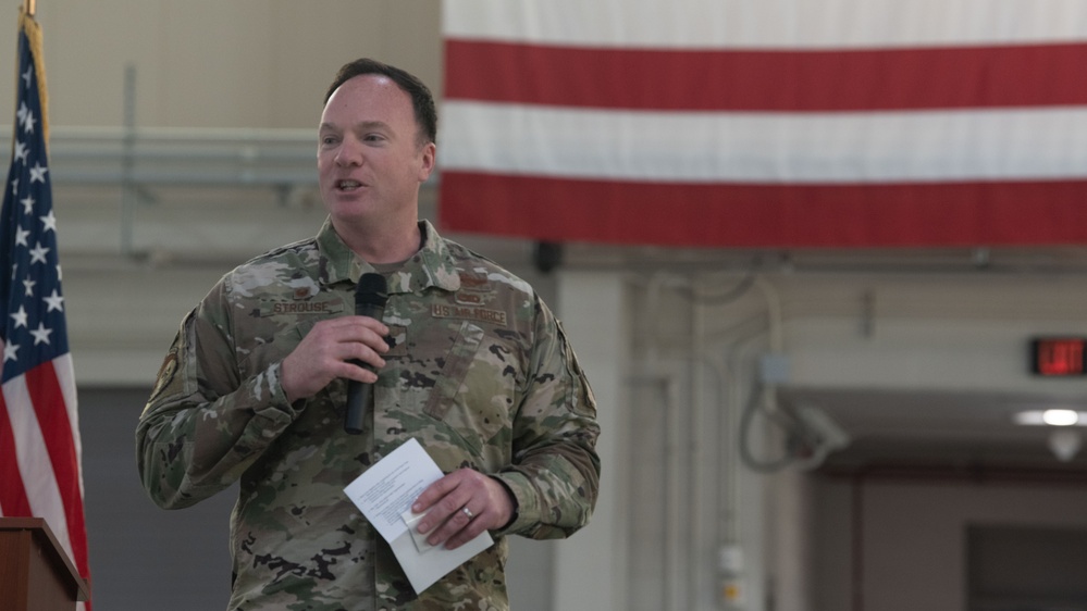 Senior Master Sgt. Southworth promotes to Chief Master Sgt.