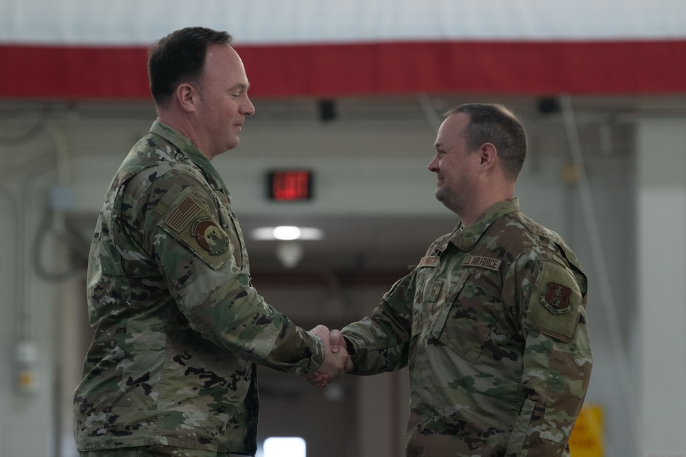 Senior Master Sgt. Southworth promotes to Chief Master Sgt.