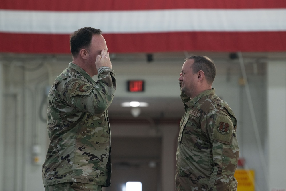 Senior Master Sgt. Southworth promotes to Chief Master Sgt.