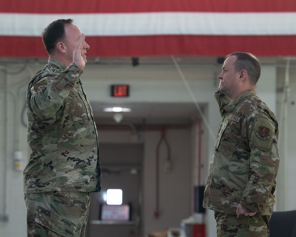 Senior Master Sgt. Southworth promotes to Chief Master Sgt.