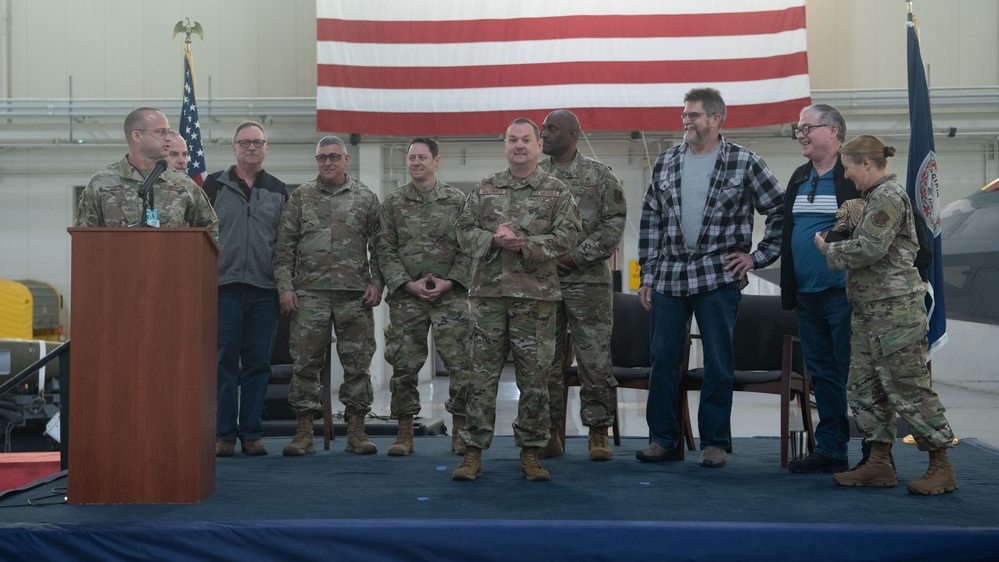 Senior Master Sgt. Southworth promotes to Chief Master Sgt.