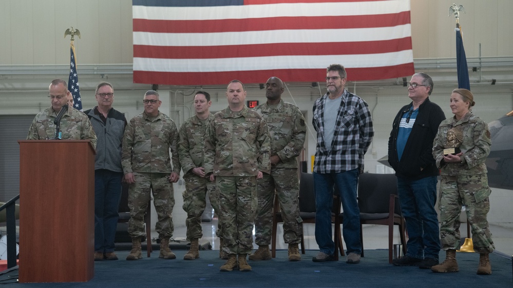 Senior Master Sgt. Southworth promotes to Chief Master Sgt.