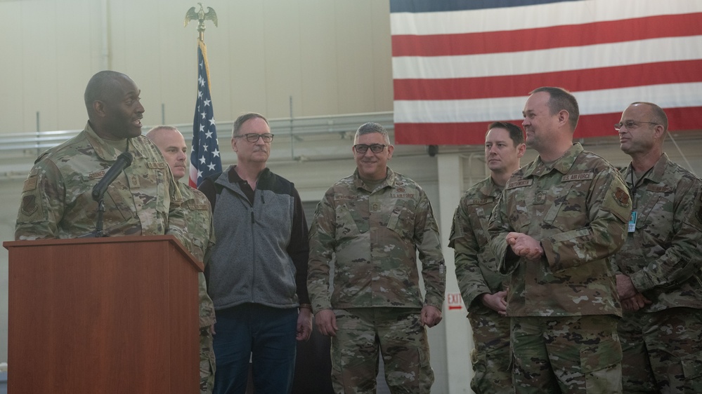 Senior Master Sgt. Southworth promotes to Chief Master Sgt.