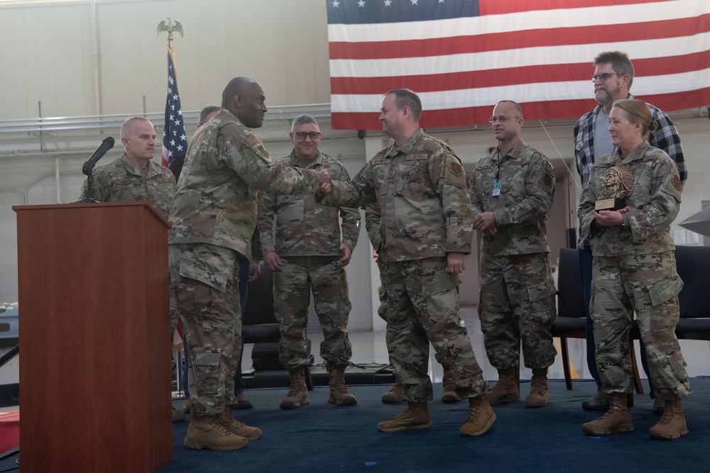 Senior Master Sgt. Southworth promotes to Chief Master Sgt.